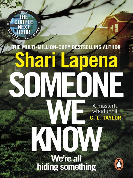 Title details for Someone We Know by Shari Lapena - Wait list